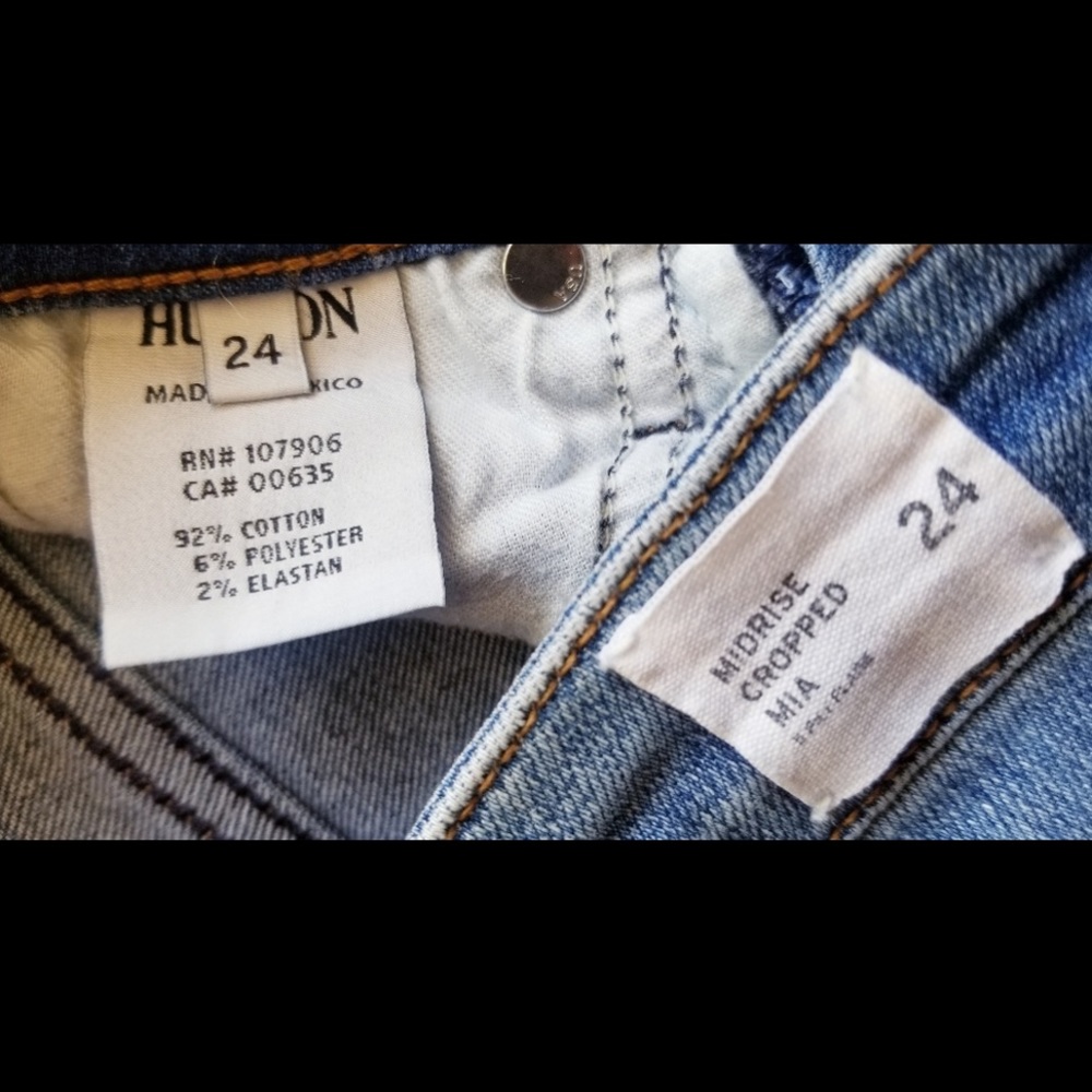 Hudson Crop Flare Jeans - Picture 7 of 7